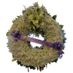 Corona de Rosas Blancas